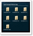 今日のデスクトップと notify-send desktop12.png