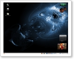 Ubuntu 8 のデスクトップガジェット - screenlets ubuntu20.png